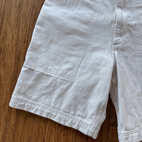 A.P.C. Men’s Beige Gilberto Denim Shorts, Medium - Picture 8 of 8